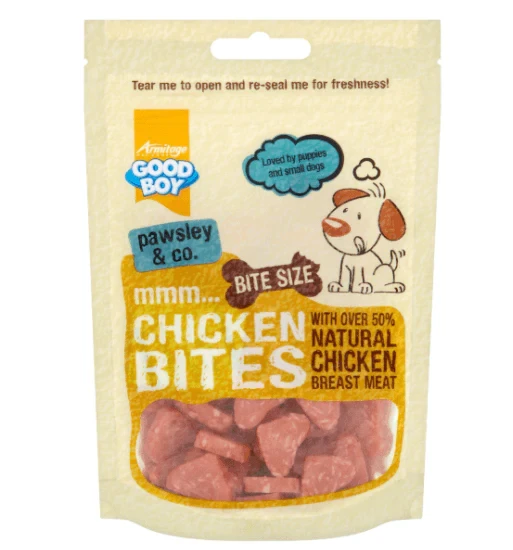 Mmm Chicken Bites 65g