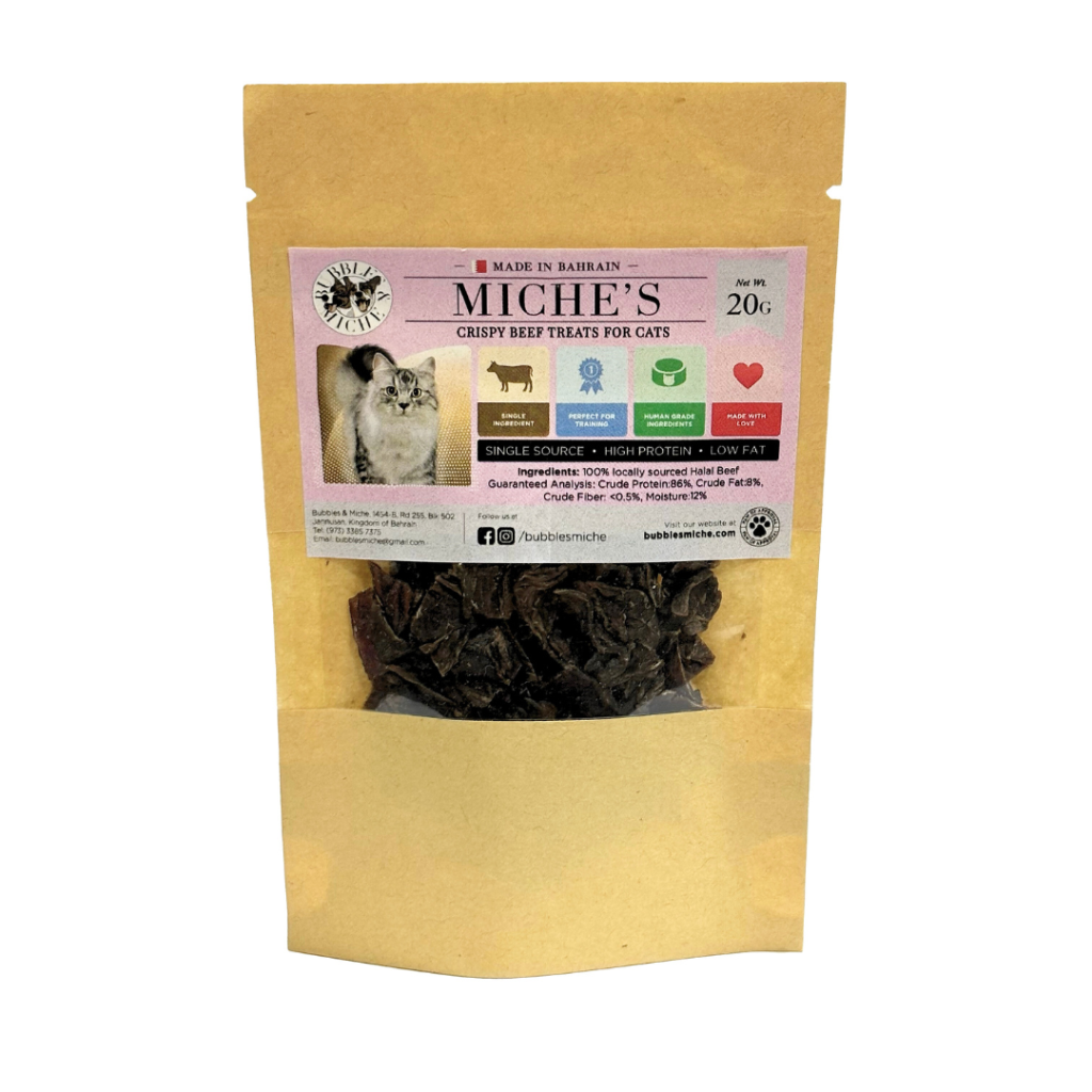 Miche's Crispy Beef 20g Cat Treats