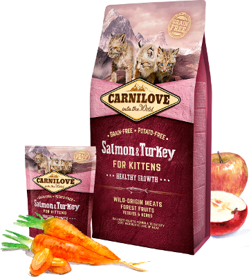 Carnilove Salmon &amp; Turkey for Kittens 400 g