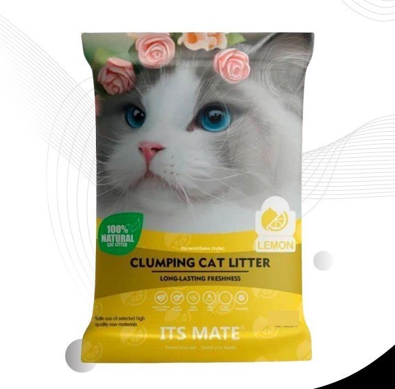 Clumping Cat- Litter- 10L (Lemon Scented)