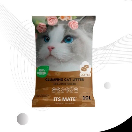 Clumping Cat-Litter- 10L (Coffee Scented)
