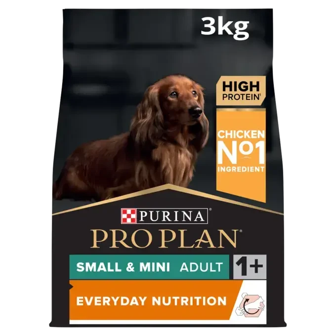 PRO PLAN Small and Mini Everyday Nutrition Chicken Dry Dog Food 3KG