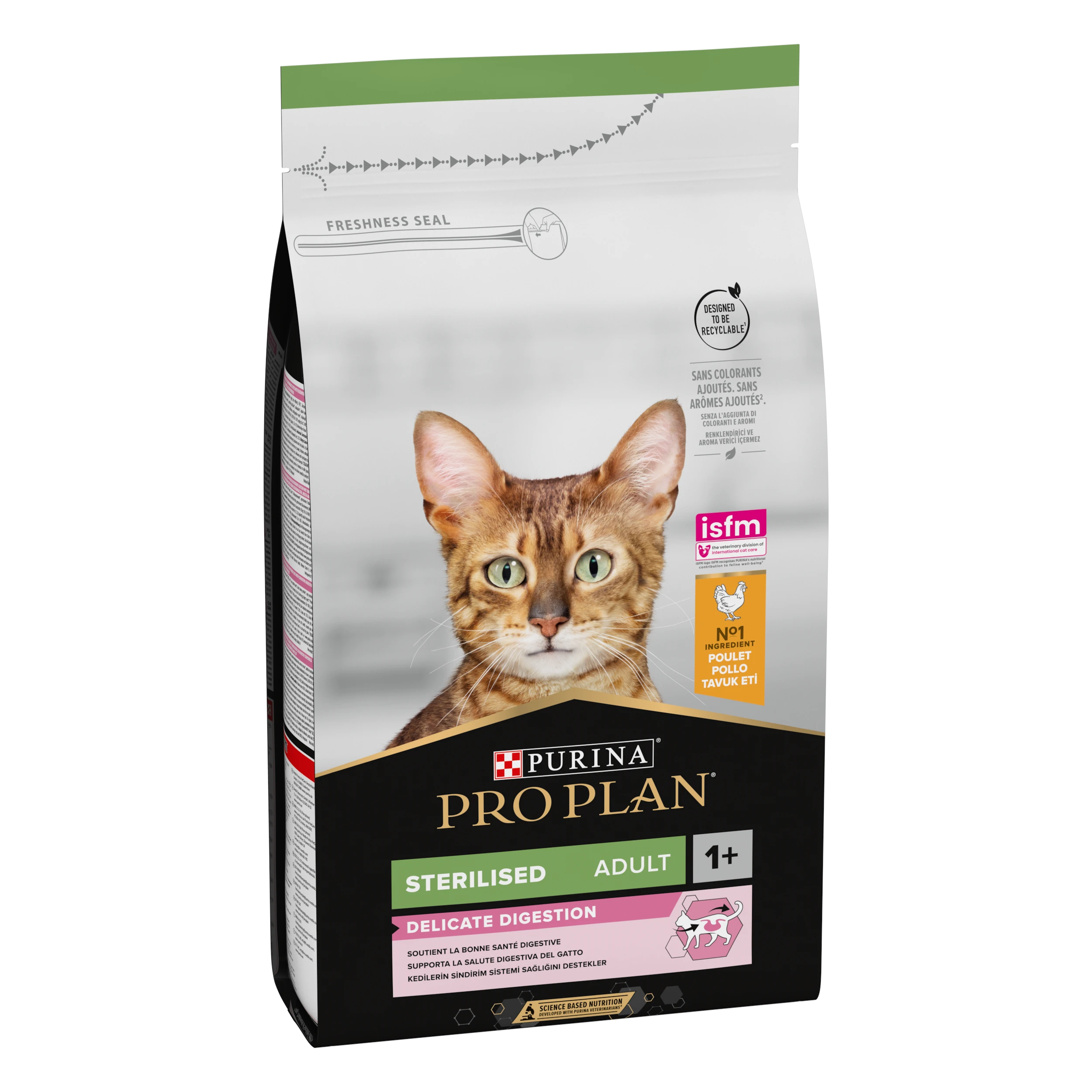 Pro Plan Sterilised Adult Delicate Digestion Dry Cat Food with Chicken 10KG