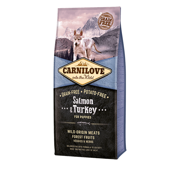 Carnilove Salmon &amp; Turkey for Puppies 12 kg