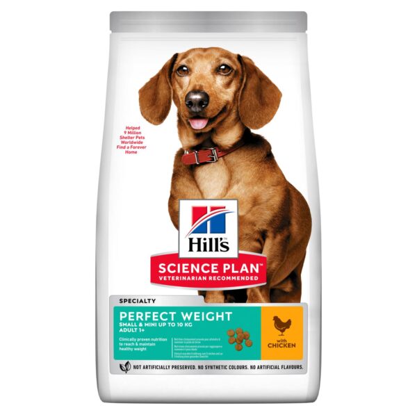 SP Perfect Weight Small Adult Dog W/Chicken 1.5kg - AVC Pet Store