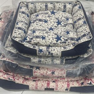 Pet Bed - Stars Washable Dog Bed - AVC Pet Store