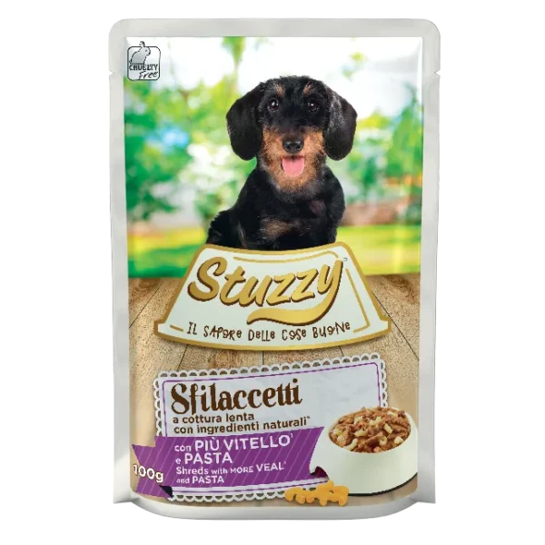 Stuzzy Dog Veal and Pasta Shreds 100g - AVC Pet Store