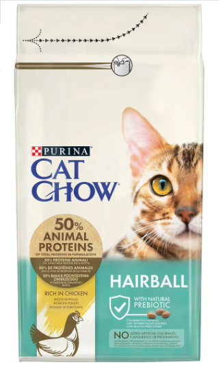 Purina Cat Chow Hairball Control W Chicken 1.5kg AVC Pet Store