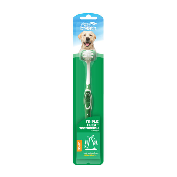 TRIPLEFLEX TOOTH BRUSH FOR LARGE DOGS - AVC Pet Store