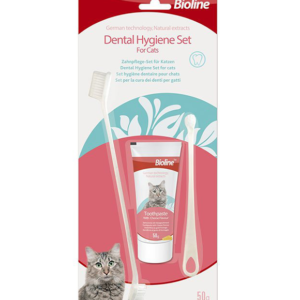 Bioline Dental Hygiene Set For Cats - AVC Pet Store