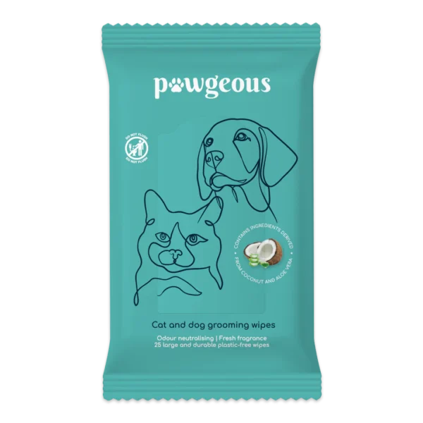 Pawgeous cat & Dog Grooming Wipes - AVC Pet Store
