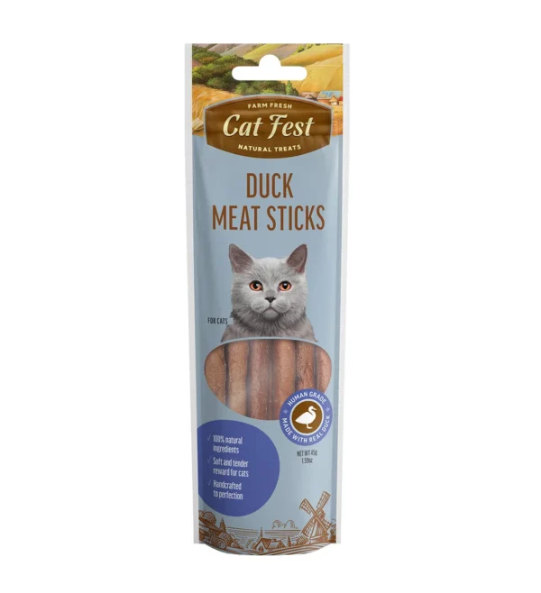 Cat treats fresh farm - Duck meat sticks 45g - AVC Pet Store