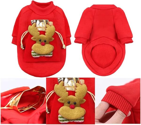 Christmas Reindeer wallet costumes - AVC Pet Store