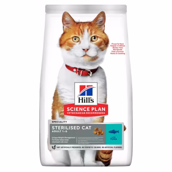 Sp Hills Sterilized Cat Tuna 1.5kg - AVC Pet Store
