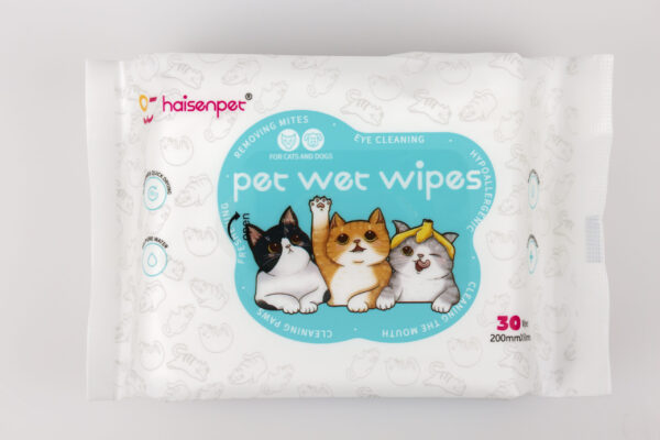 Haisen Pet wet Wipes (30 weipes )