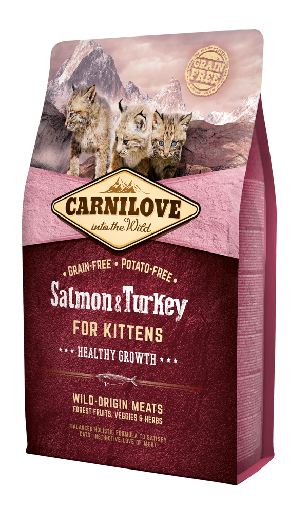 Carnilove Salmon & Turkey for Kittens – Healthy Growth 2 kg