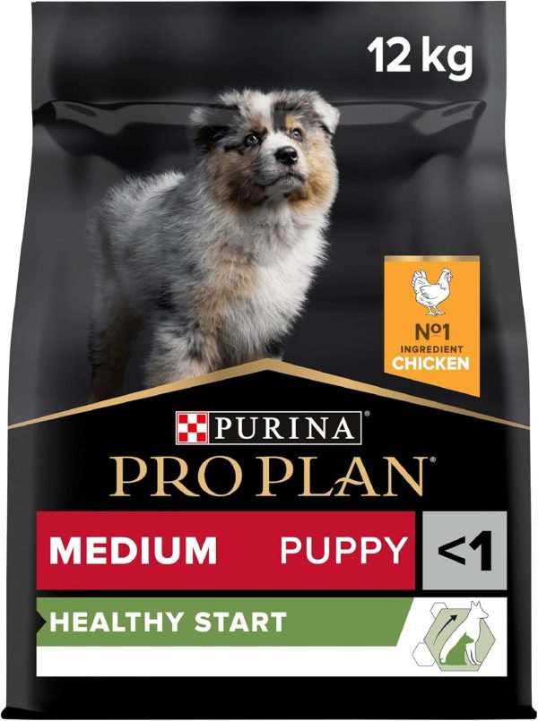 PRO PLAN Medium Puppy Healthy Start Chicken Dry Dog Food 12 KG