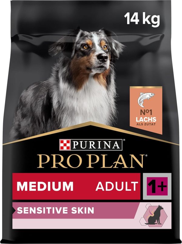 PRO PLAN Medium Sensitive Skin Salmon Dry Dog Food 14 KG