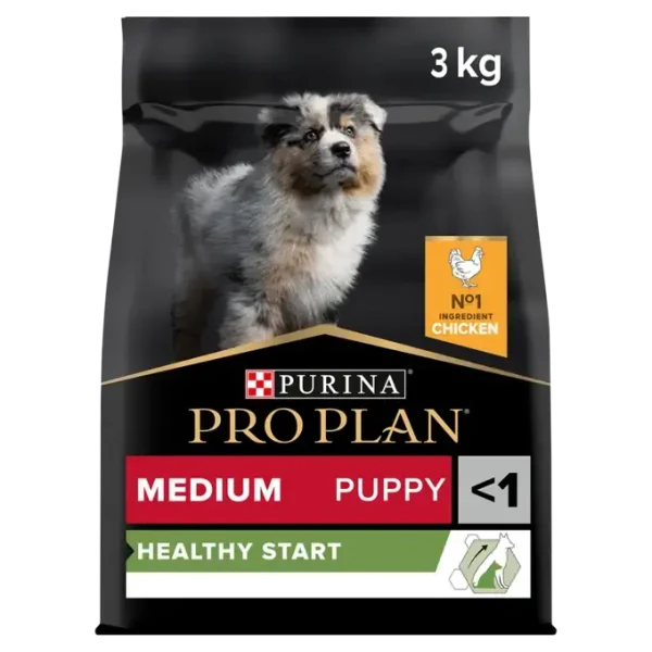 PRO PLAN Medium Puppy Healthy Start Chicken Dry Dog Food 3KG