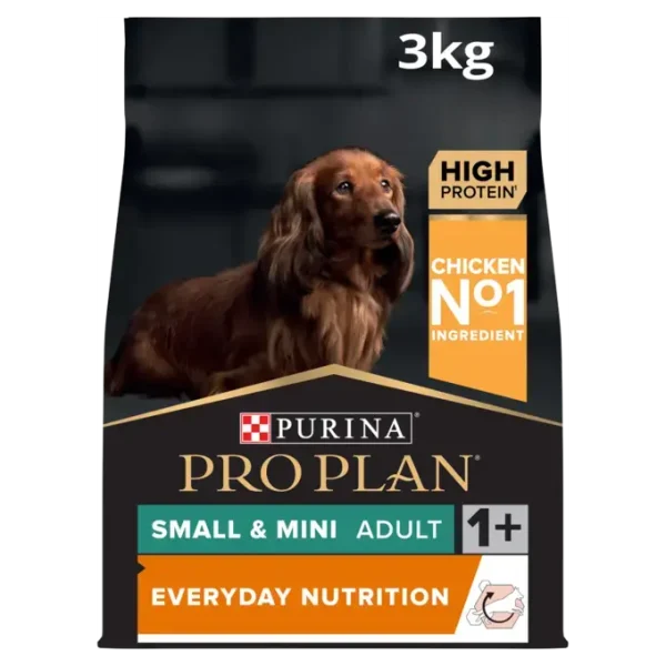 PRO PLAN Small and Mini Everyday Nutrition Chicken Dry Dog Food 3KG